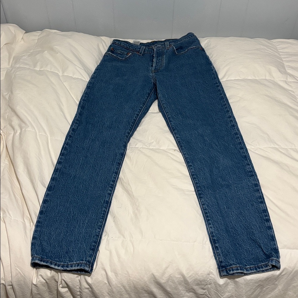 Levi’s 501 Premium Women’s Jeans W26 L28 – High Rise Straight Leg Button Fly